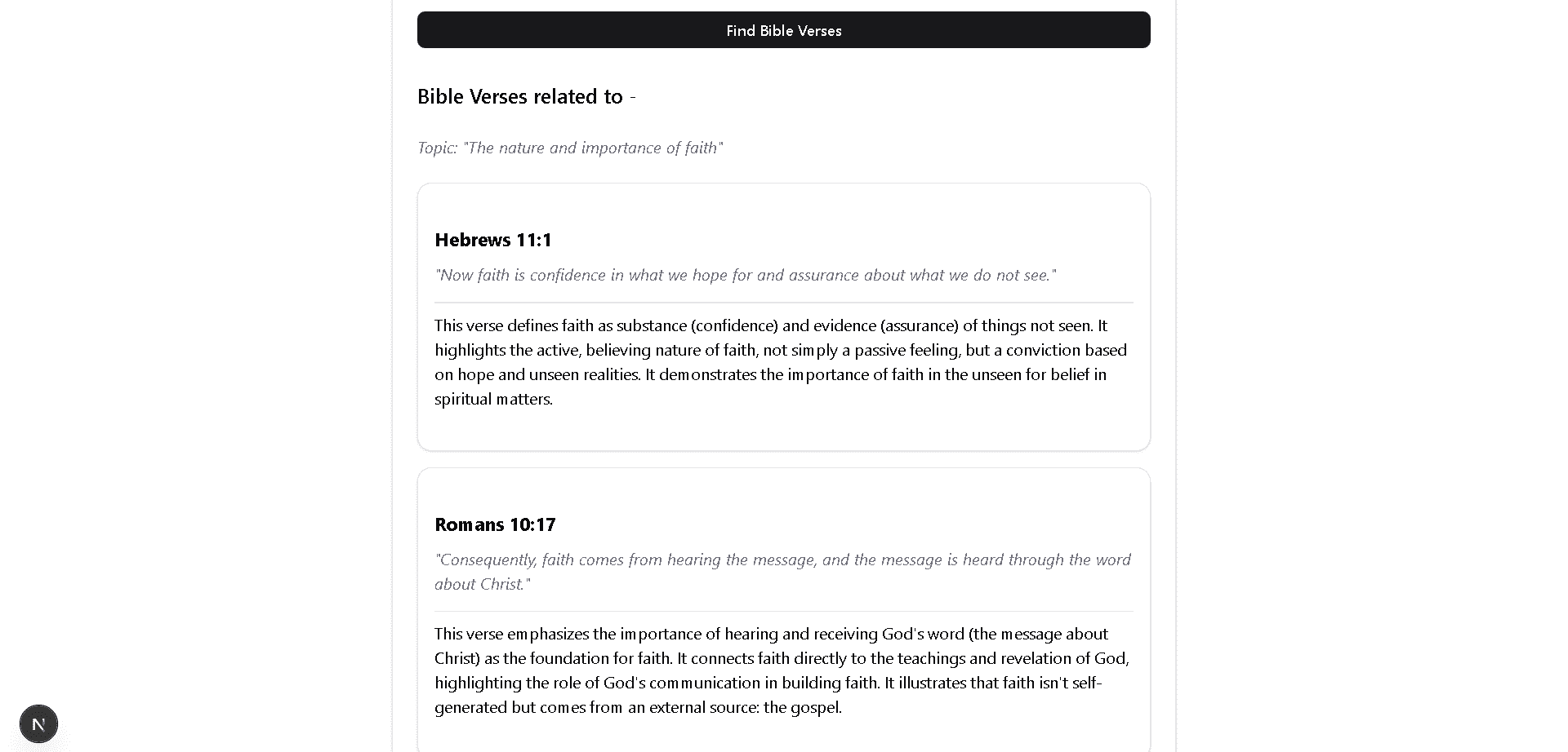 Bible Verse Finder screenshot 3